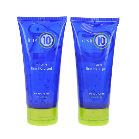 it's a 10 Haircare Miracle Firm Hold Gel, 5 fl. oz. (Pack of 2)