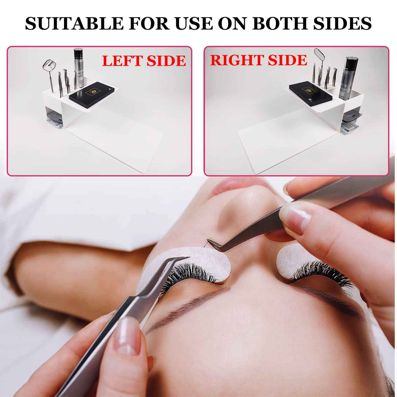 Lash Shelf Organizer, Eyelash Extension Pillow Shelf Stand, Must Have for Lash Techs Tray Makes Making Way More Efficient, Faster and Easier.