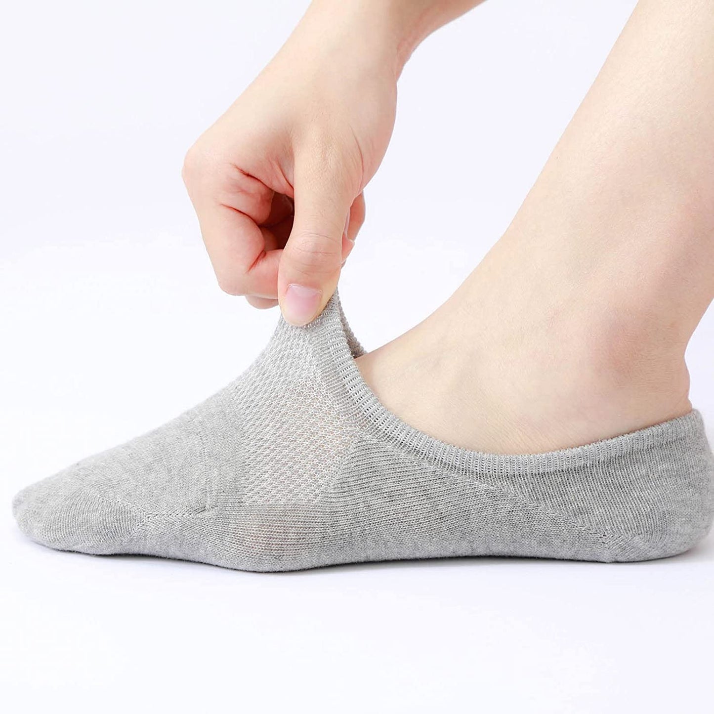 IDEGG No Show Socks Womens and Men Low Cut Ankle Short Anti-slid Athletic Running Novelty Casual Invisible Liner Socks