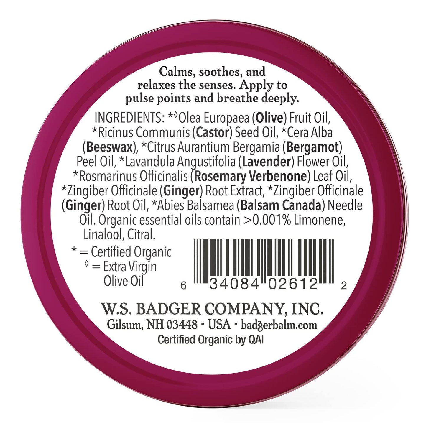 Badger - Sleep Balm, Lavender & Bergamot, Natural Sleep Balm, Scented Relaxing Balm for Children and Adults, Calming Night Balm, Organic Sleep Balm, 0.75 oz