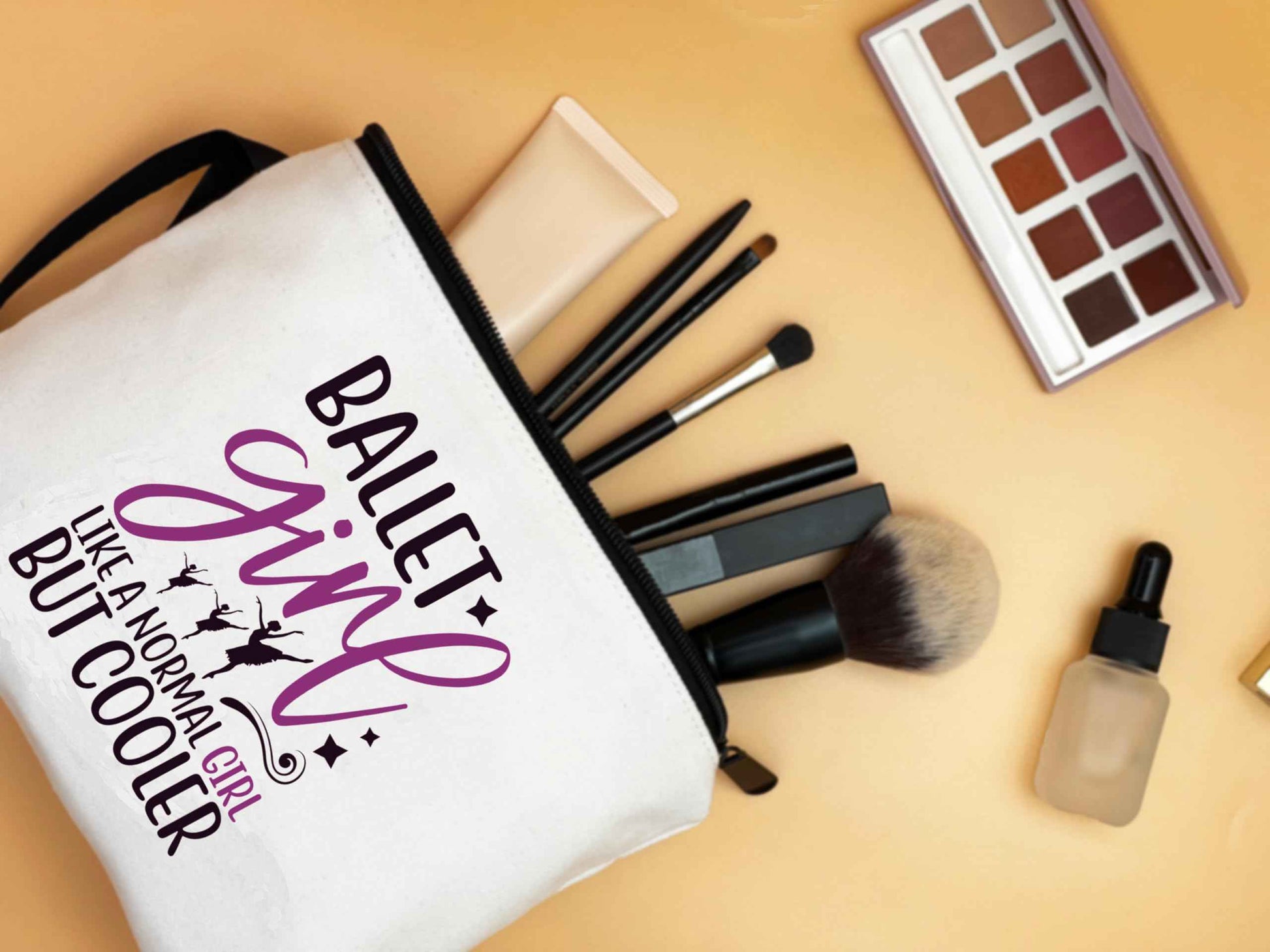 ARIOSEY Ballerina Dance Bag - Teen & Preteen Gift, Makeup Bag with Sisters Gift Ideas