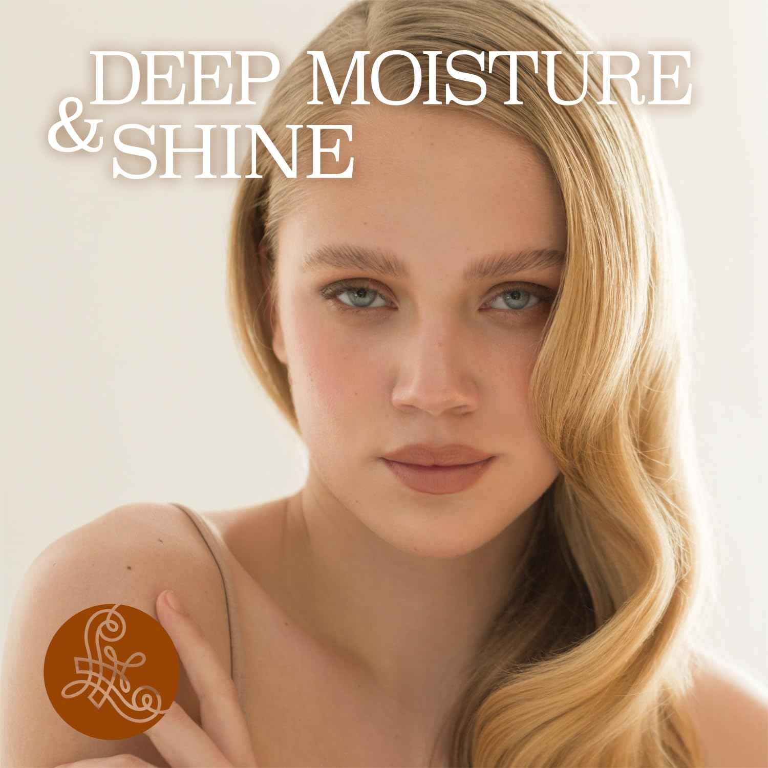 Luseta Manuka Honey Hair Mask Hydrates and Moisturizes Damaged Hair, Restores Shine to Dry, Dull Hair, Frizz Control and Sulfate Free 16.9oz