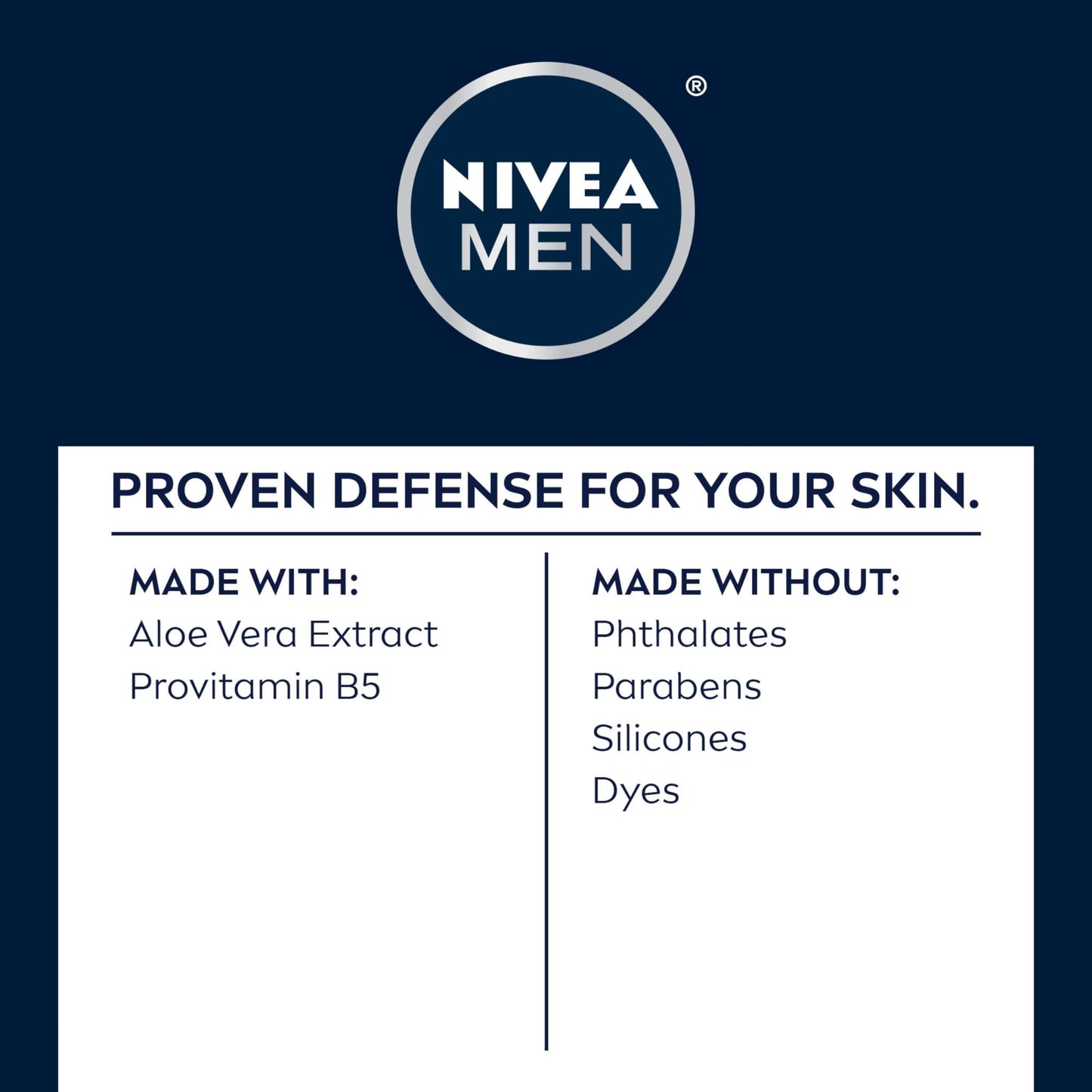 NIVEA MEN Maximum Hydration Post Shave Balm with Aloe Vera and Provitamin B5, 3 Pack of 3.3 Fl Oz Bottles
