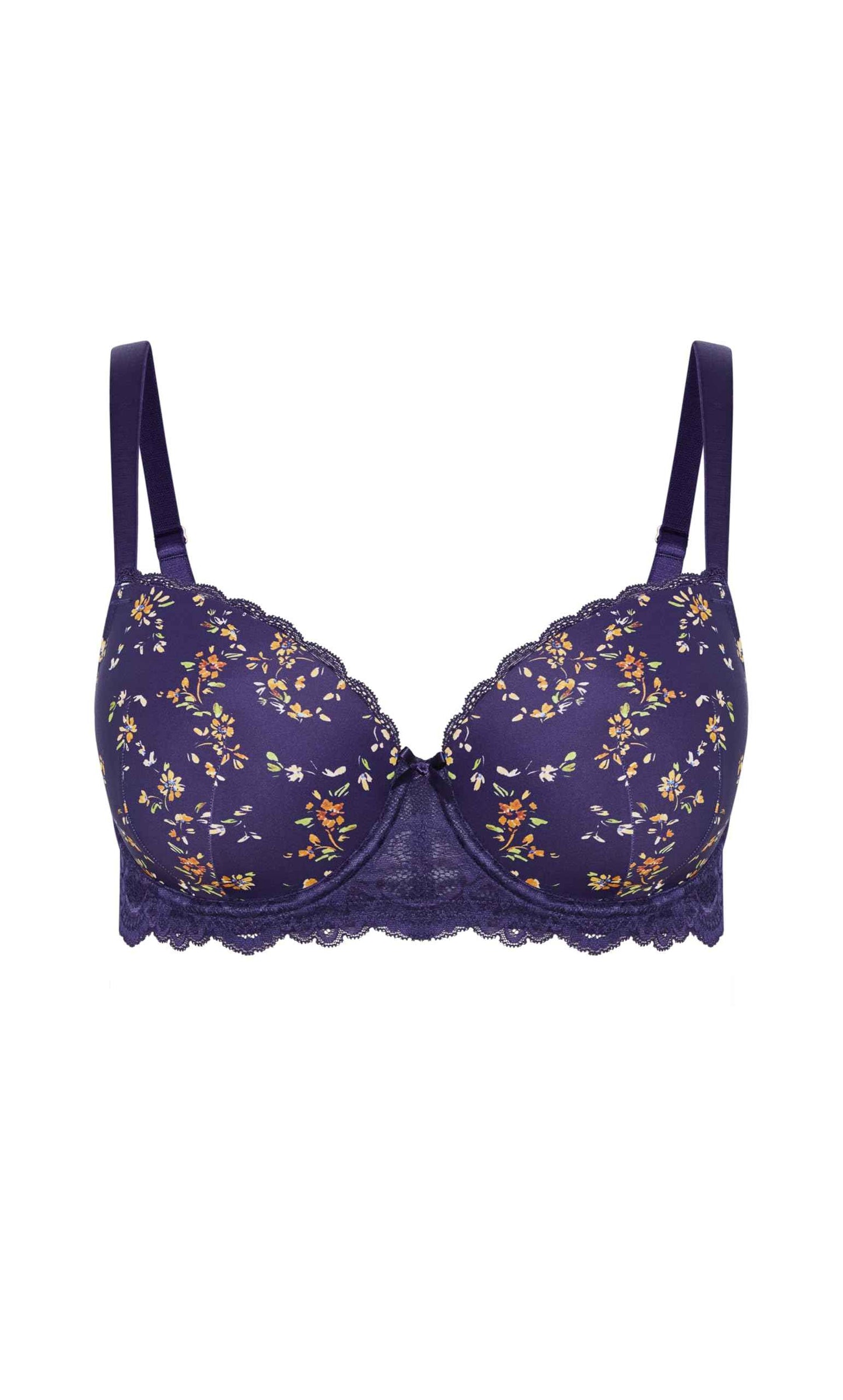 City Chic Women's Plus Size Contour Bra - Hailey Print, 36G