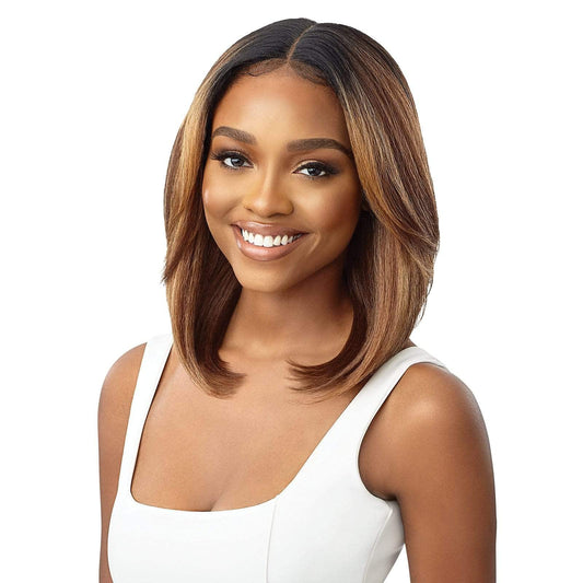 Outre EveryWear Synthetic HD Lace Front Wig - EVERY 15 (1B Off Black)