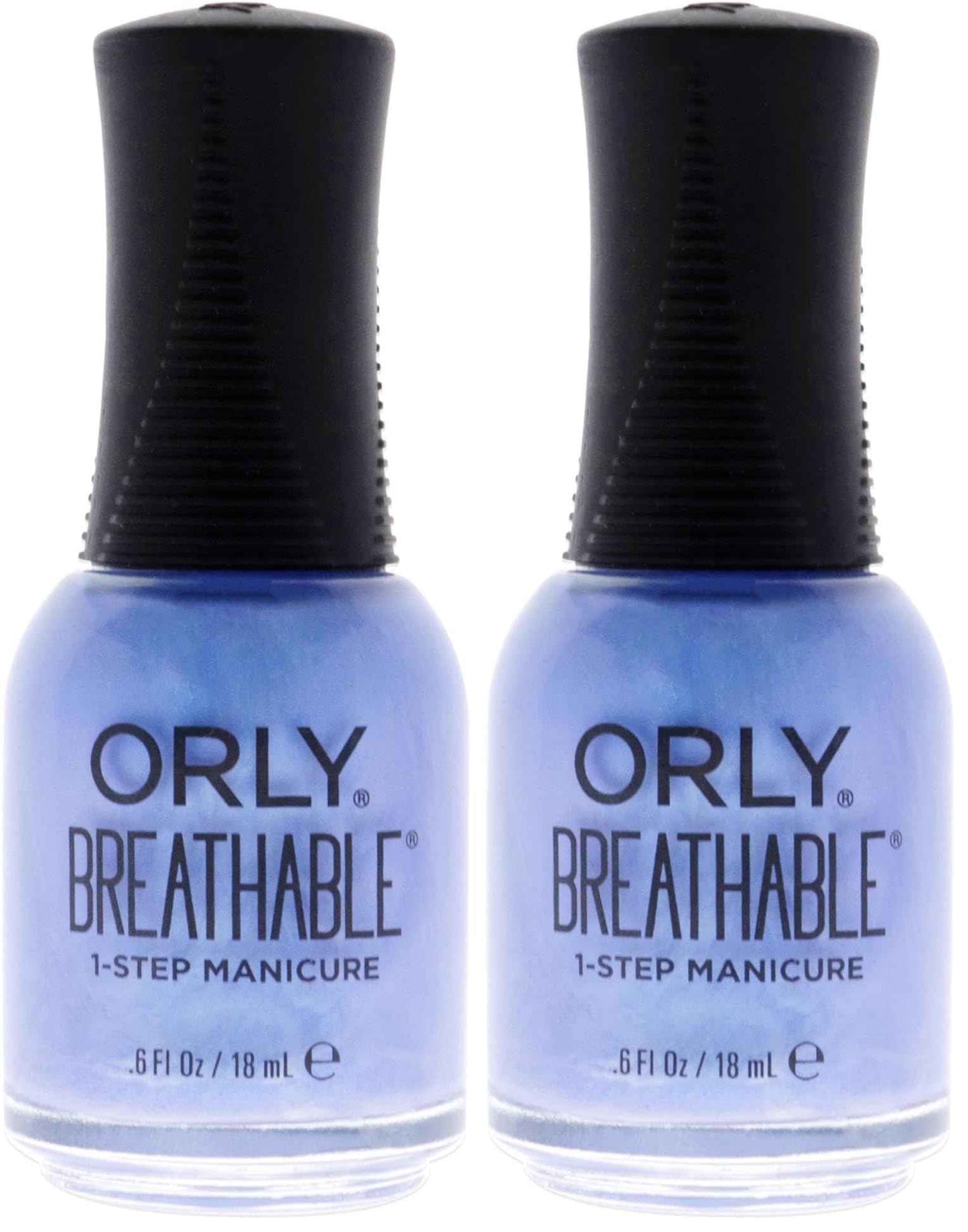 Orly Breathable Treatment Plus Color - 2060033 You Had Me At Hydrangea Nail Polish Women 0.6 oz (Pack of 2)
