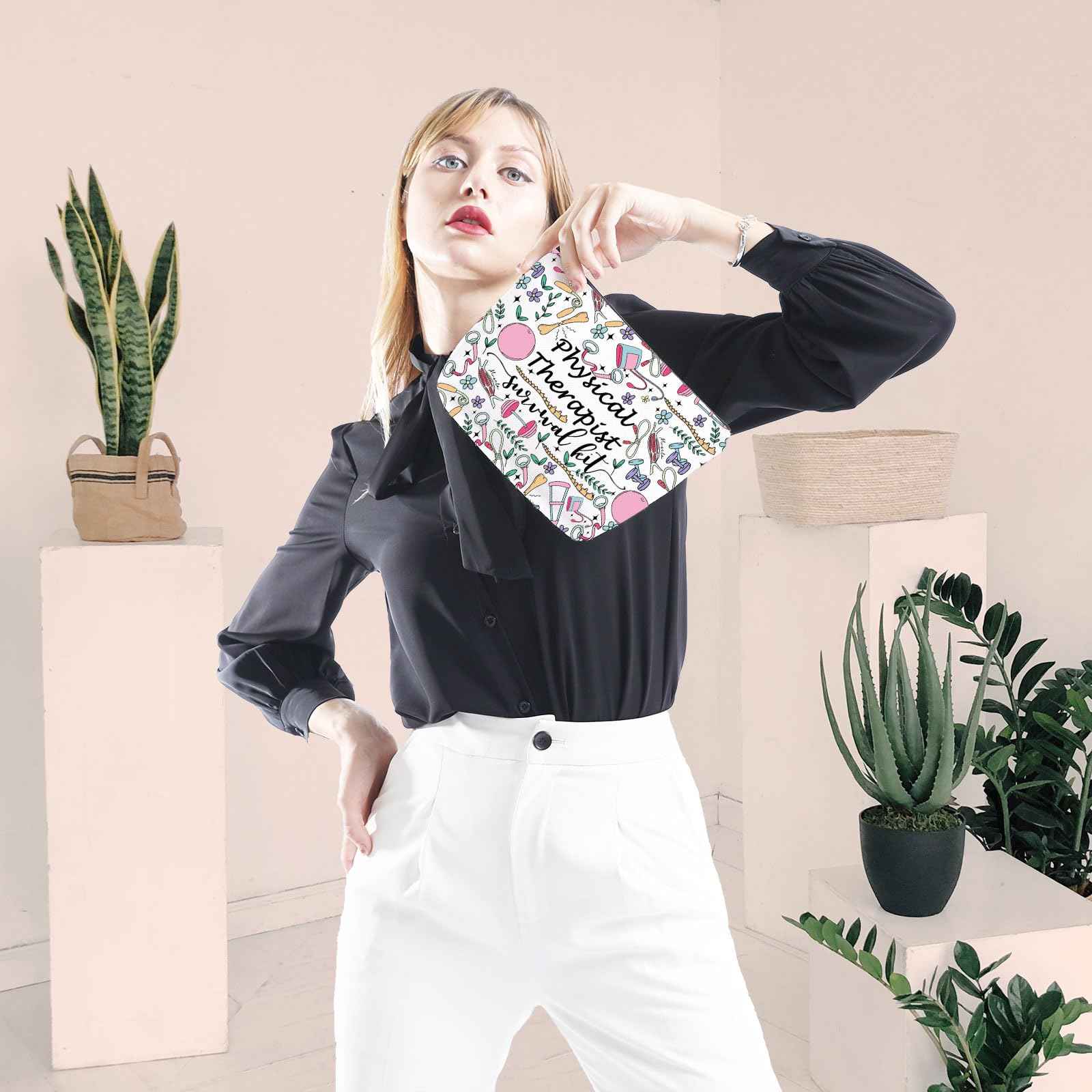 GJTIM Physical Therapist Gift PT Appreciation Thank You Gift Physical Therapist survival kit Makeup Bag (Survival Kit PT 2)