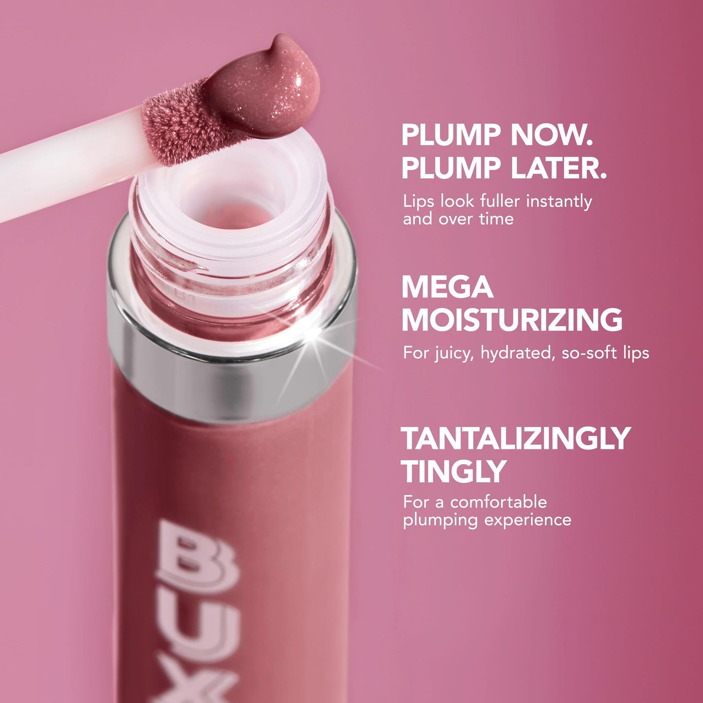 BUXOM Full-On Plumping Lip Cream, Pink Posse