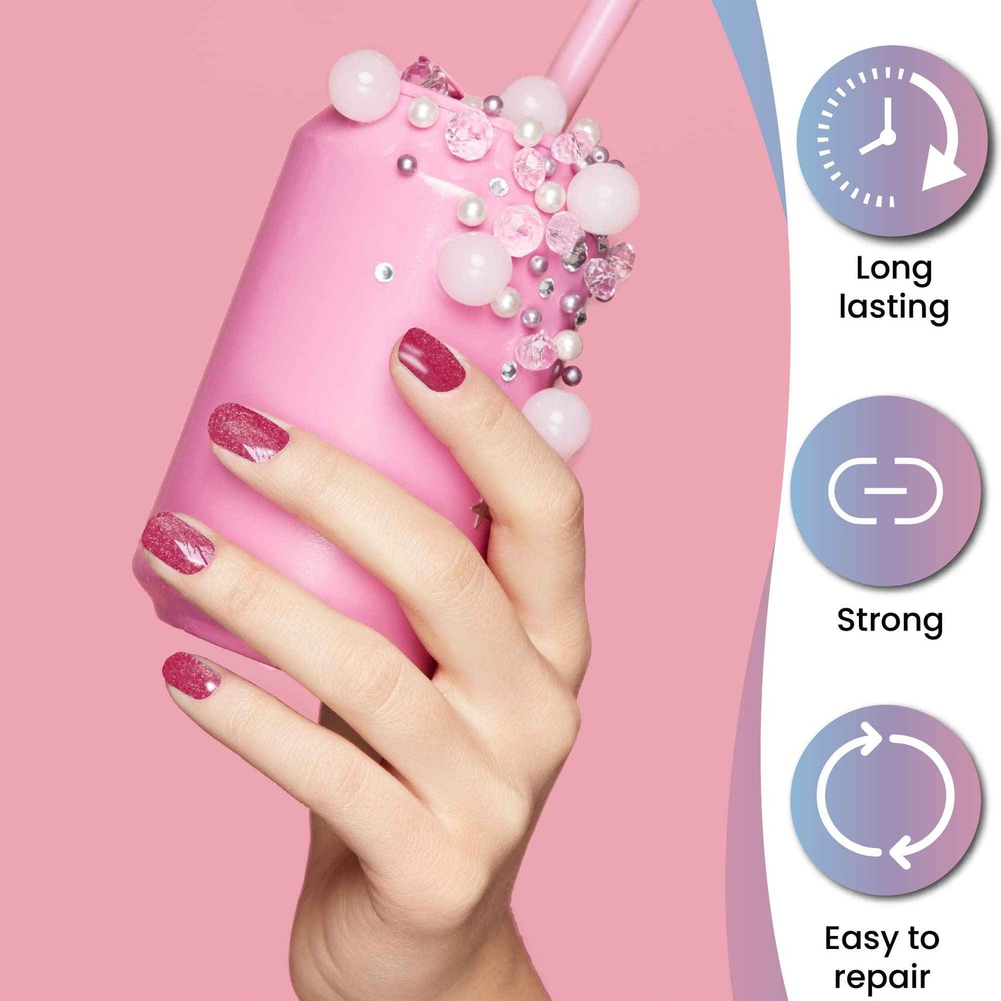 12 Colors Mia Secret Acrylic Pearl Collection Professional Acrylic Nail System Powder 0.25oz/ea.