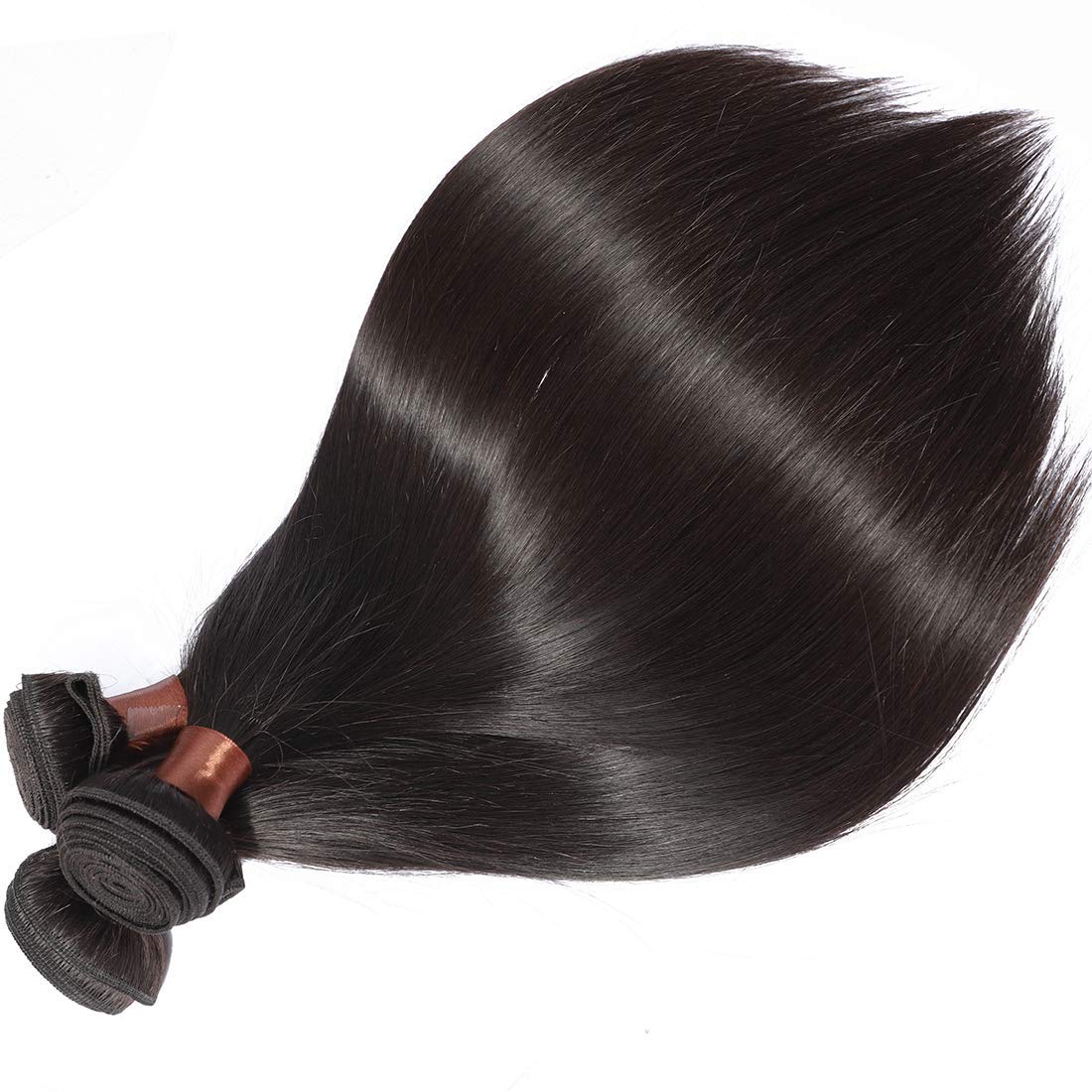 ANGIE QUEEN Virgin Brazilian Hair Straight Hair One bundle 100% Real Human Hair Unprocessed Hair Weave Mix Length 20inch 1pc/lot 100G/Bundle Can be Dyed and Bleached