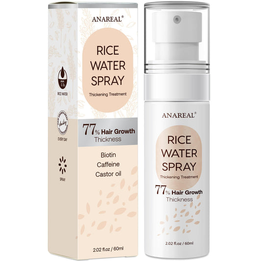 Rice Water for Hair Growth, Hair Growth Serum Women, Rice Water, Rice Water Spray, Rice Water for Hair, Rice Water Spray that can be used with Rice Water Shampoo and Conditioner, 60ml