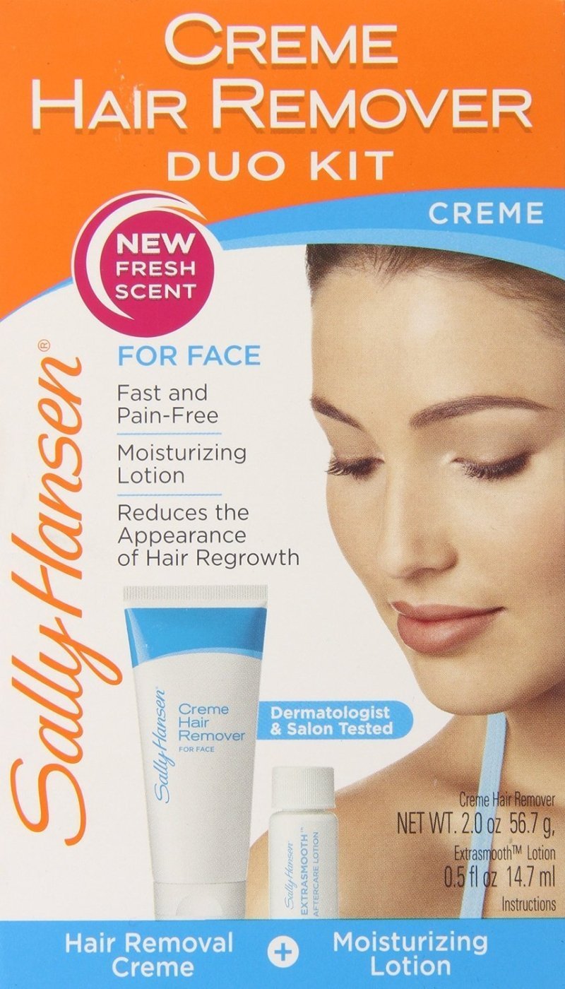 Sally Hansen Cream Hair Remover Kit, 1 Count (Pack of 2)