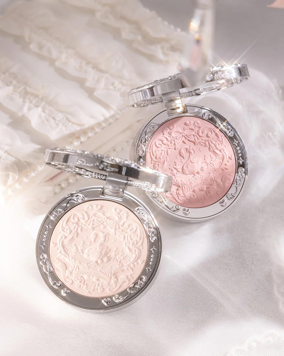 Swan Ballet Embossed Blush
