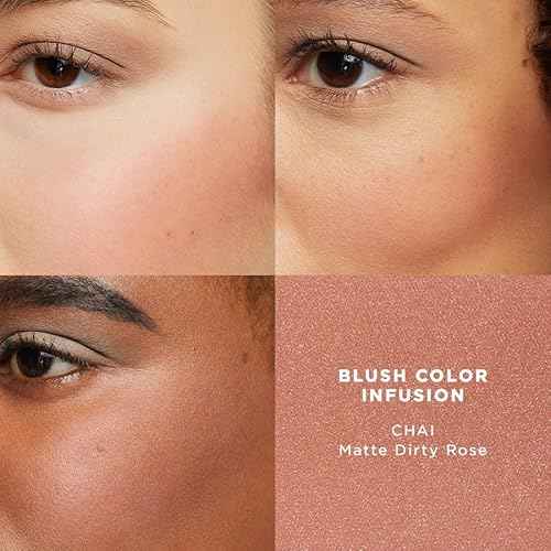 Laura Mercier Blush Color Infusion: Sheer Pressed Powder Blush for Cheeks, Buildable Formula, 10HR Wear, Long Lasting Color, Matte and Shimmer Finishes
