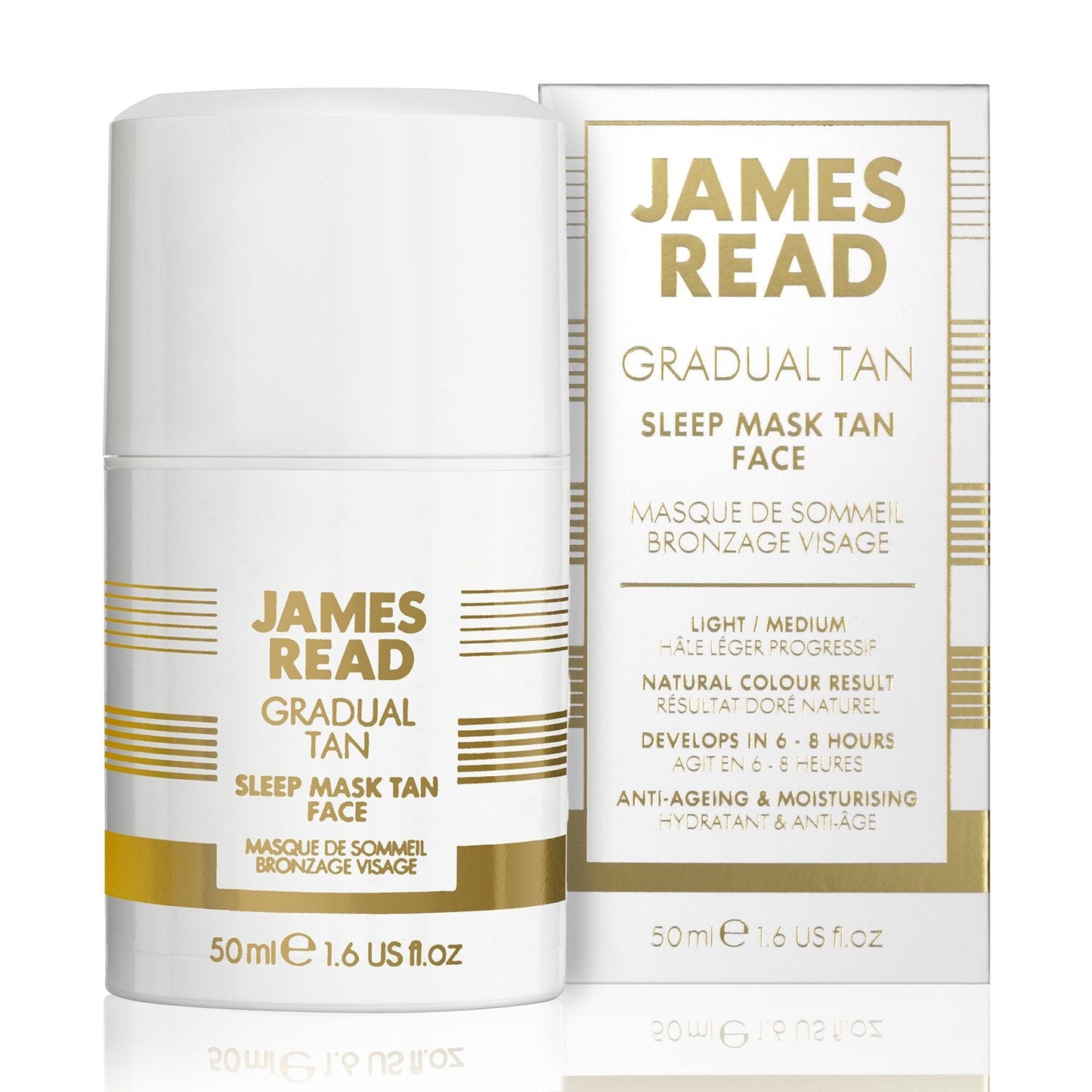 James Read Sleep Mask Tan Face, 1.7 fl. oz.