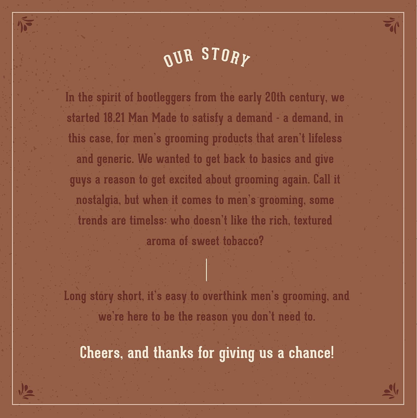 18.21 Man Made OIL - Beard, Hair & Skin - Absolute Mahogany, 2 oz.