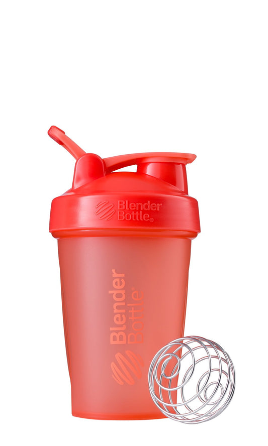 BlenderBottle Classic Shaker Bottle Perfect for Protein Shakes and Pre Workout, 20-Ounce, Coral