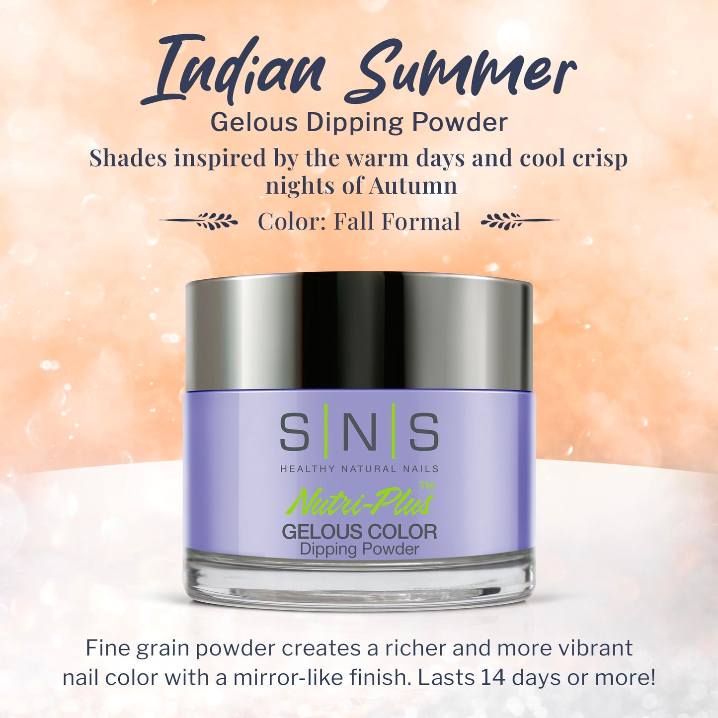 SNS Nails Dipping Powder Gelous Color - Indian Summer Collection - IS4 (IS04) - 1oz