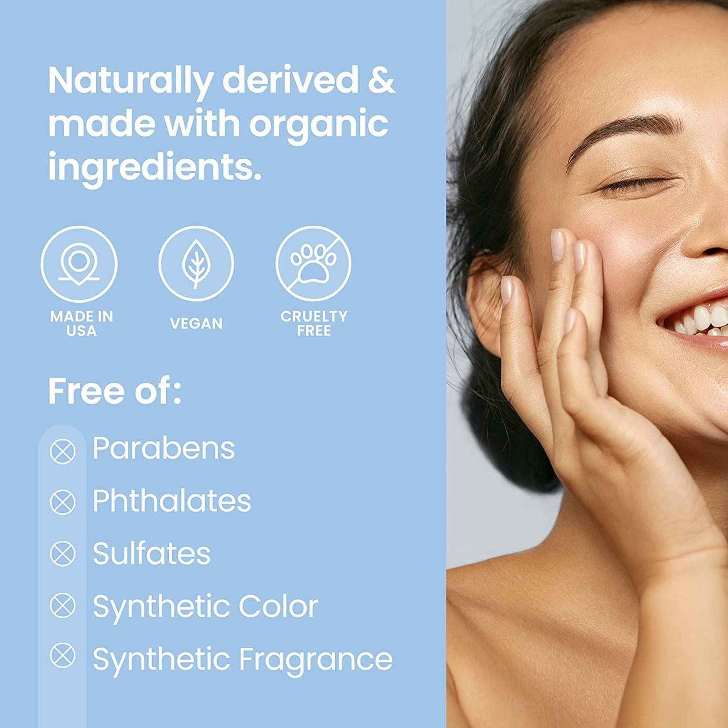 Pure Daily Care Natural Balance Gel Cleanser (8 Oz) - Gentle Refreshing Clinical-Grade Clean Beauty Daily Cleanser