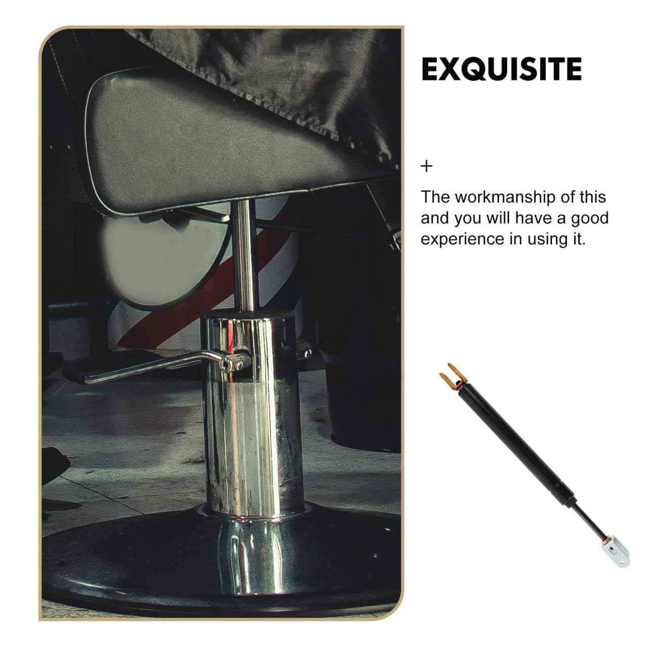 FOMIYES Hairdressing Chair Lift Rod Durable Barber Chair Pump Rod for Hydraulic Replacement Easy Installation Compatible with Various Models for Salon Use