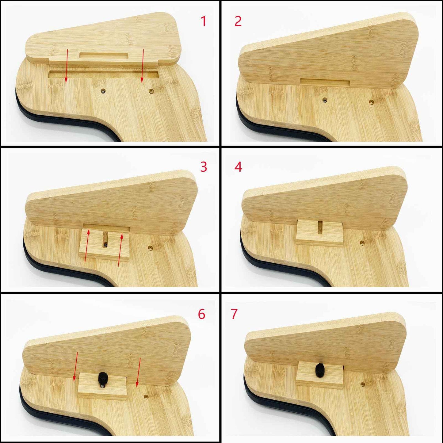 TANG SONG U-Shaped Hand Rest Wooden Base Sponge Manicure Hand Rest Pillow Nail Stand Hand Holder Nail Table Manicure Armrest Cushion (Grey)