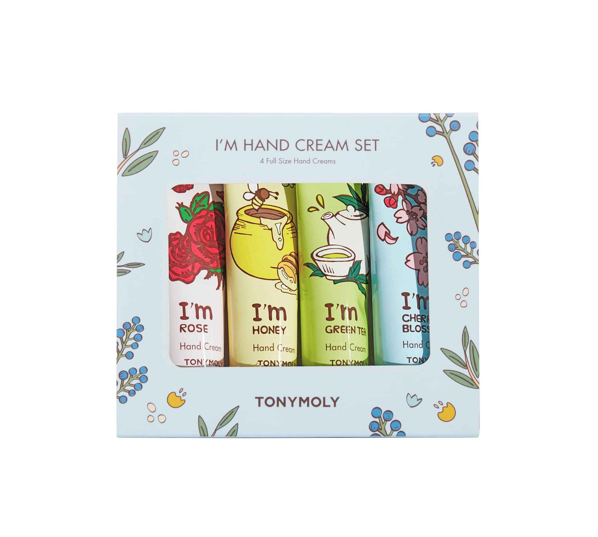TONYMOLY I'm Hand Cream, Assorted 3, 4 Pack