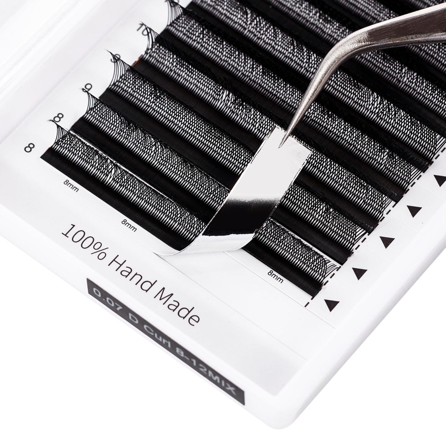 ACTROL YY Eyelashes Extension Lashes Black C Curl 0.05mm 8-12mm Mix Lash Volume Extension Easy Fans Y Shaped Premade Soft Eyelashes Supply