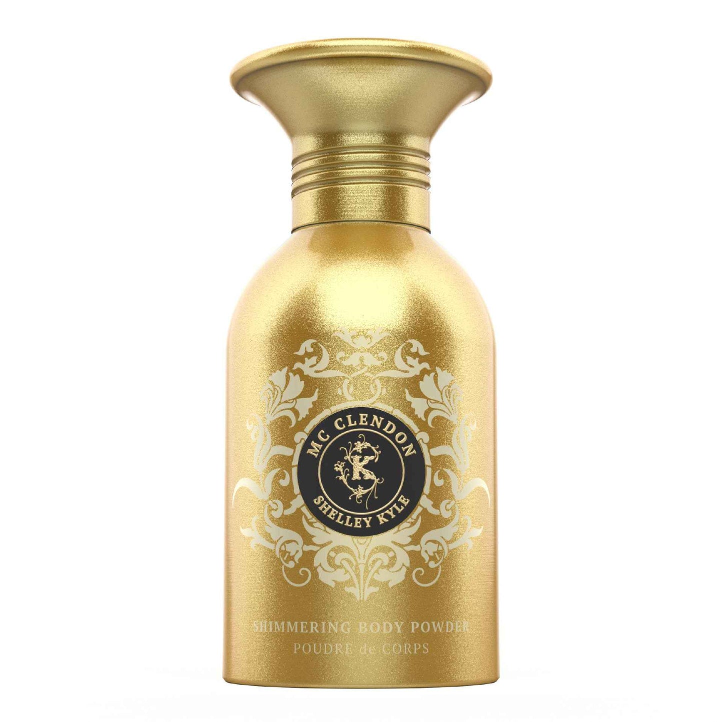 Mcclendon Talc Free Shimmer Powder, Body Powder, Dusting Powder, Leaves Skin Soft, Dry, Smooth, and Shimmering, 48g