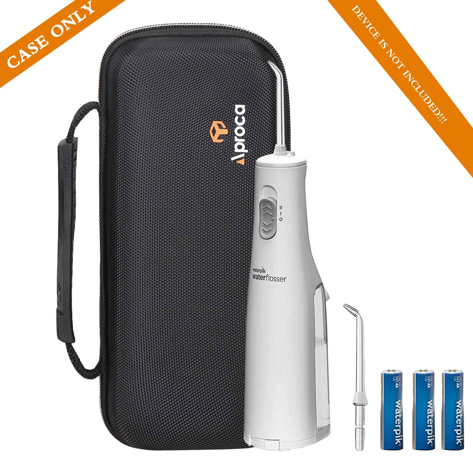 Aproca Hard Travel Storage Case, for Waterpik WF-02 Cordless Water Flosser and Accessories