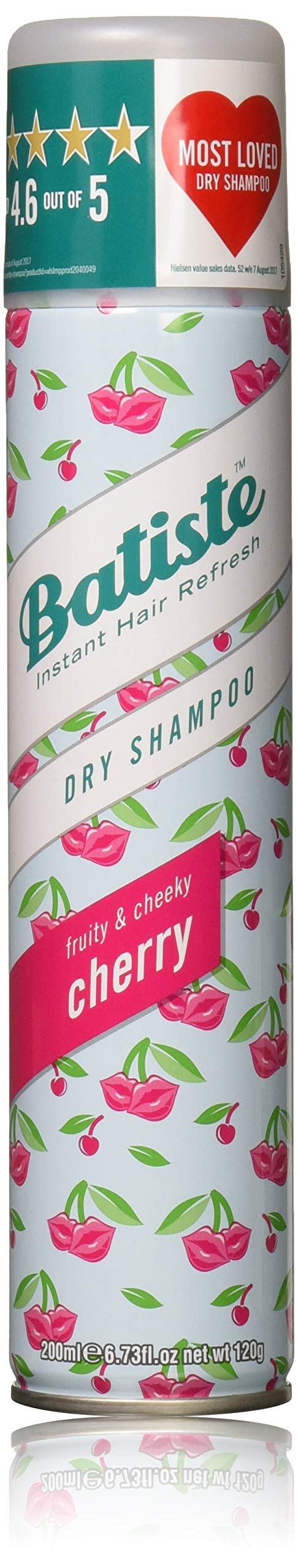 Batiste Shampoo Dry Cherry 6.73 Ounce (200ml) (6 Pack)