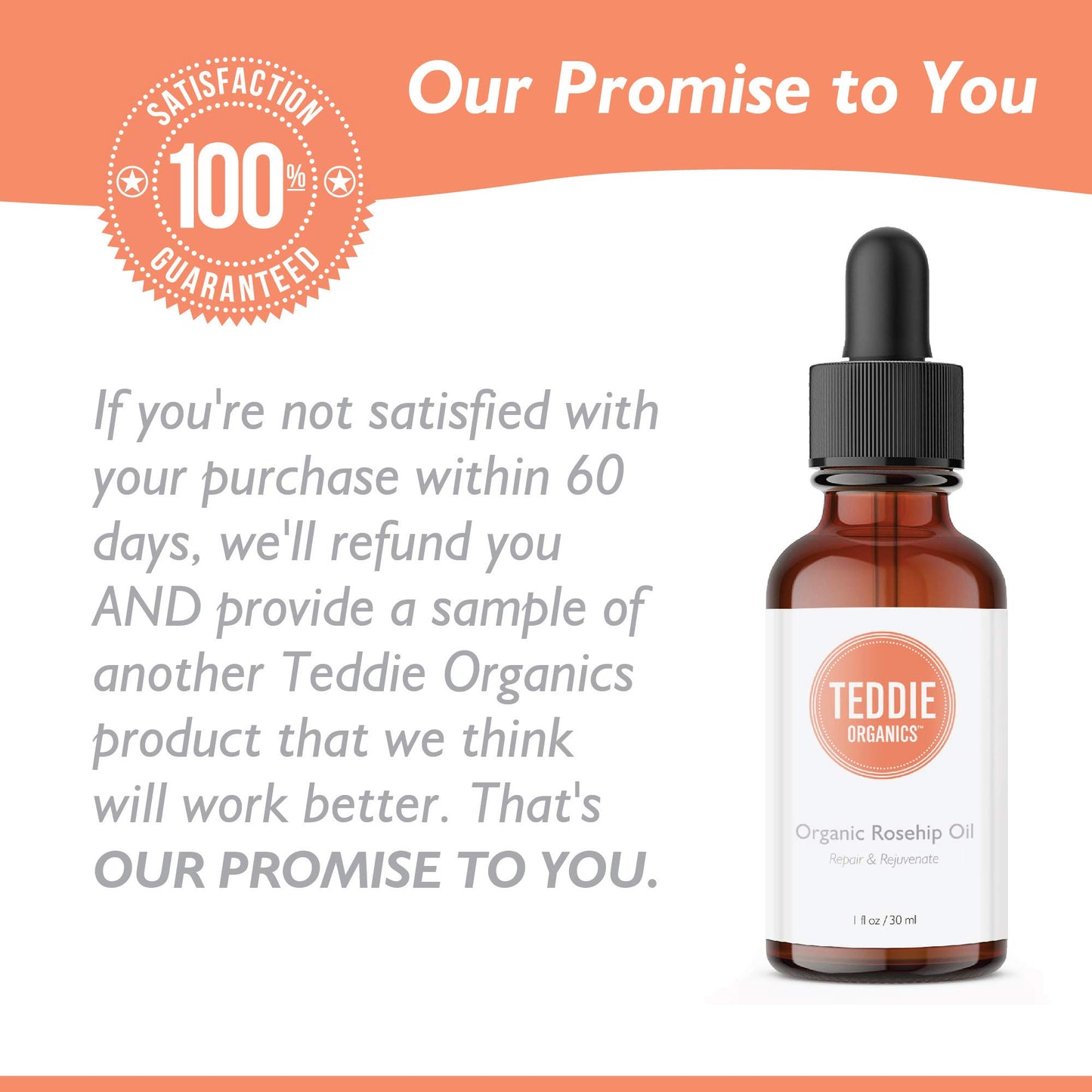 Teddie Organics Organic Rose Water Face Toner Alcohol Free 4oz