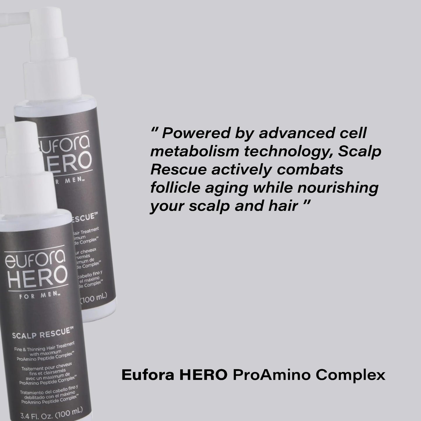 Eufora Hero For Men Scalp Rescue 3.4 Oz