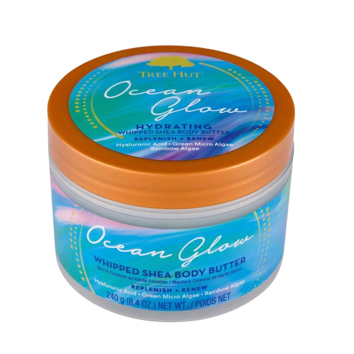 Tree Hut Ocean Glow Hydrating Whipped Shea Body Butter - Replenish & Renew - 8.4 ounces