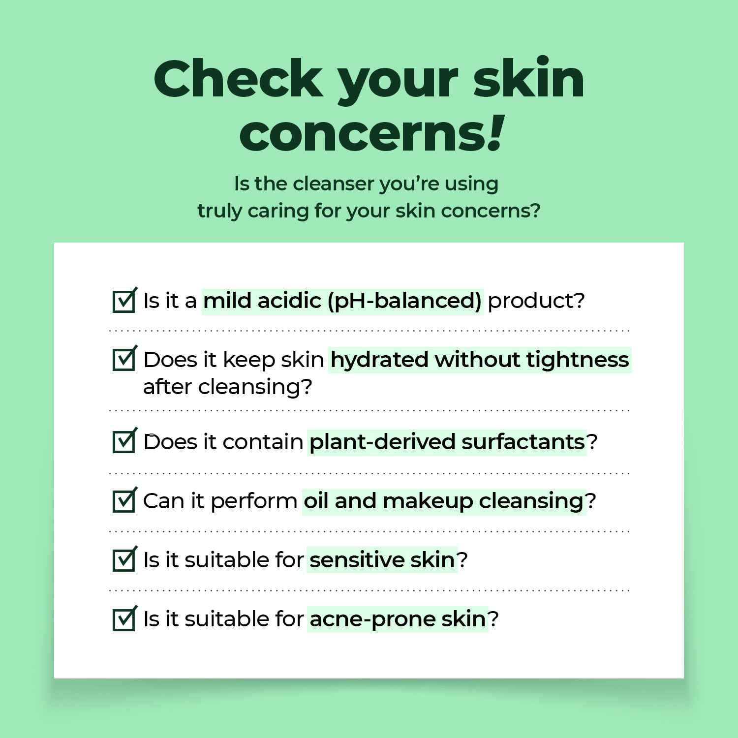 CURE Aloe Vera Foam Cleanser – Hydrating Gentle Korean Face Wash with Aloe & Centella for Sensitive Skin, Pore Care & Deep Cleansing, 3.38 fl oz