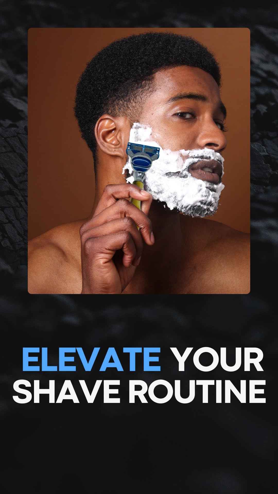 G.B.S 5 Blade Razor with Classic Horn Handle Christmas Gift Stocking Stuffer For Men