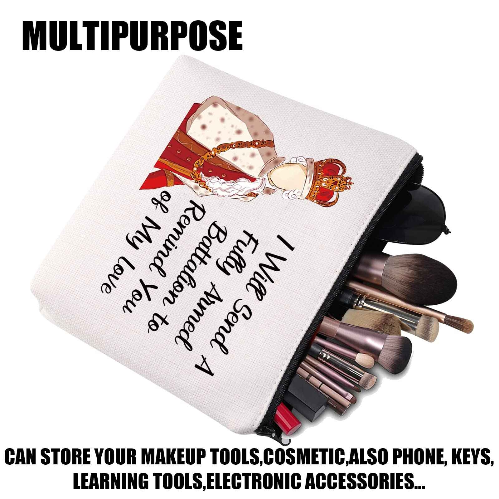 JYTAPP H Musical Makeup Bag H Musical Gift H Musical Fans Gift I Will Send A Fully Armed Battalion to Remind You of My Love Cosmetic Bag