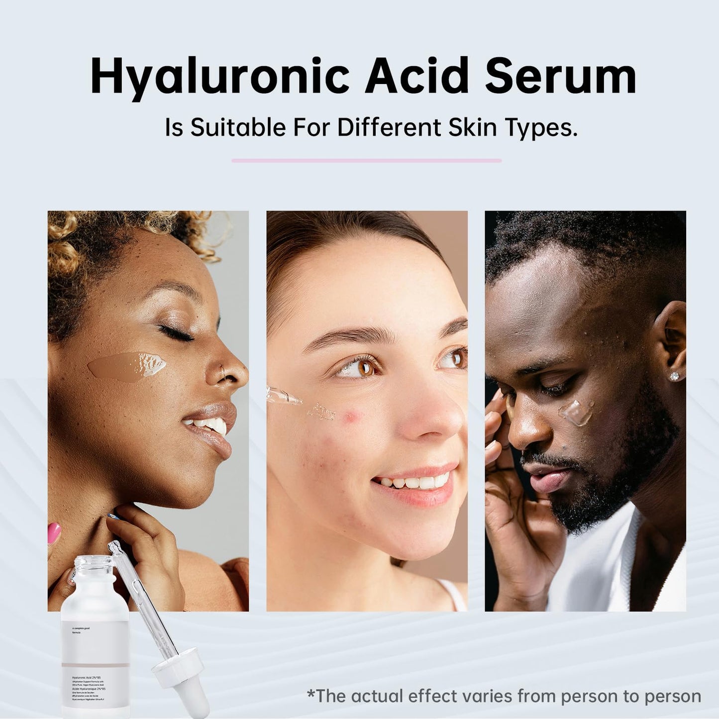 Hyaluronic Acid 2% + B5 Hydration Support Formula, Hyaluronic Acid Serum For Face - Large 30ml/1oz