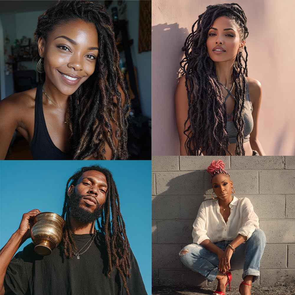 Tight Afro Kinky Human Hair for Dreadlocks,Ideal for Making Locs,Repair Extensions,Twist or Braids 2 Bundles/Package Honey Blonde #27 8inch