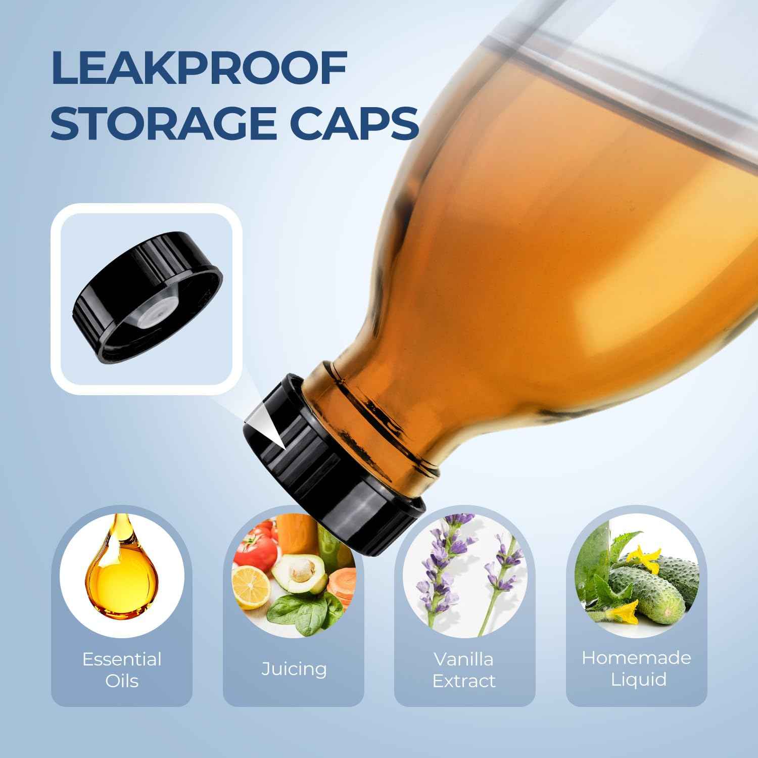 Glass Pump Bottle Dispenser 10.8 oz，Homepicker Lotion Bottle with Pump for Body Oil，300ml Glass Bottles with 1 Extra Pump Tops, Black Caps, Labels - 2 Pack