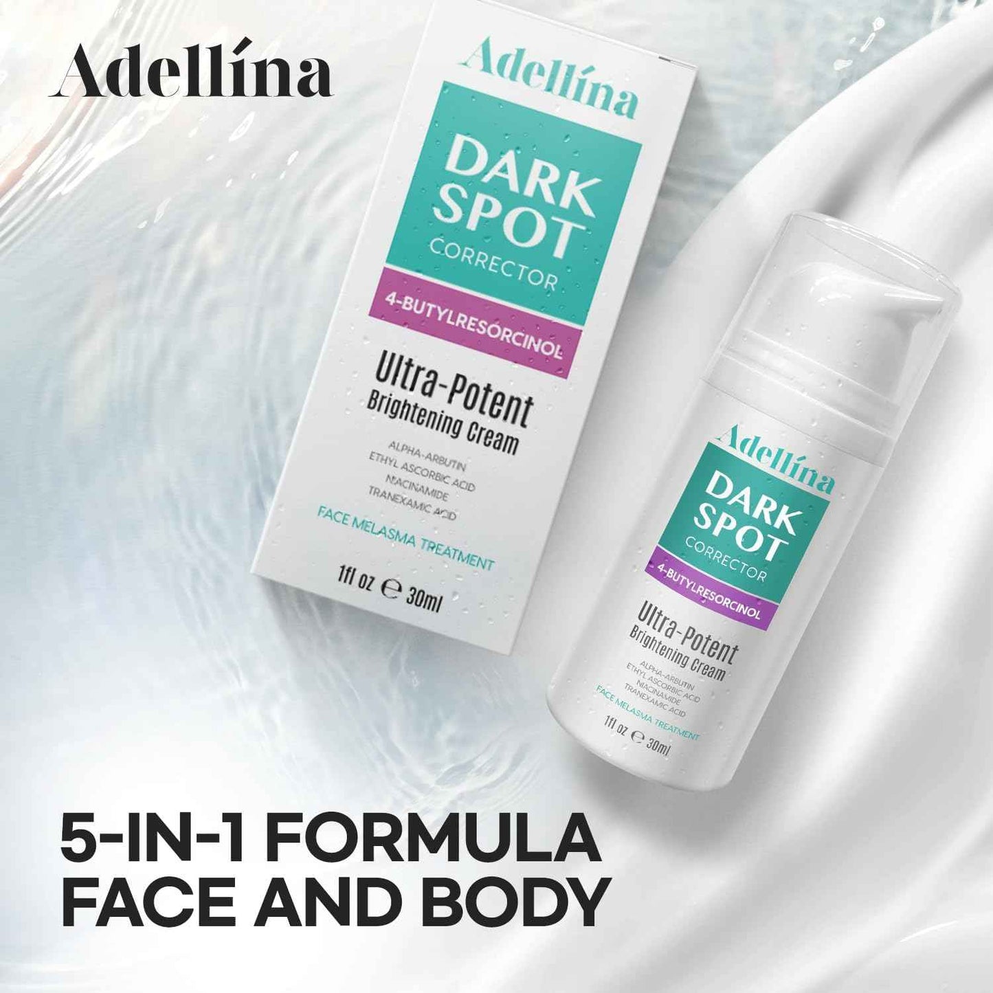 Dark Spot Remover for Face: Dark Spot Corrector for Sun Spots, Age Spots & Uneven Skin Tone - Vitamin C, Alpha Arbutin & Niacinamide for Even Skin Tone (1 Fl Oz)