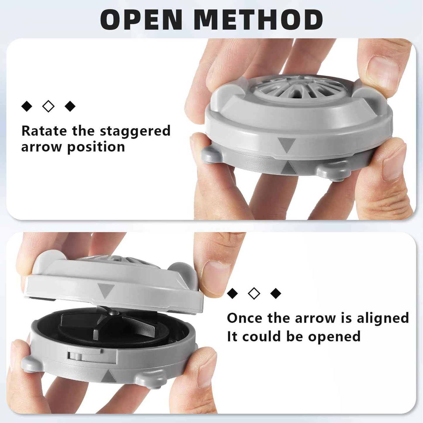 Yobfo Magnetic Jet Head BF-004 for LURACO Jet Motor Pedicure spa Tubs Chair,Contains Propeller and Cover, 4-pin
