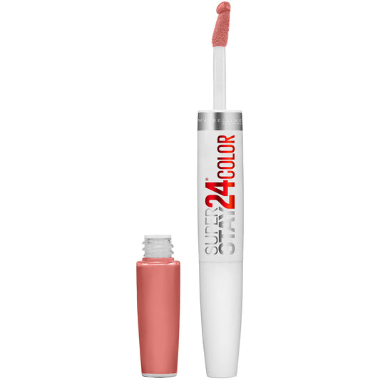 Maybelline SuperStay 24, 2-Step Liquid Lipstick, Loaded Latte