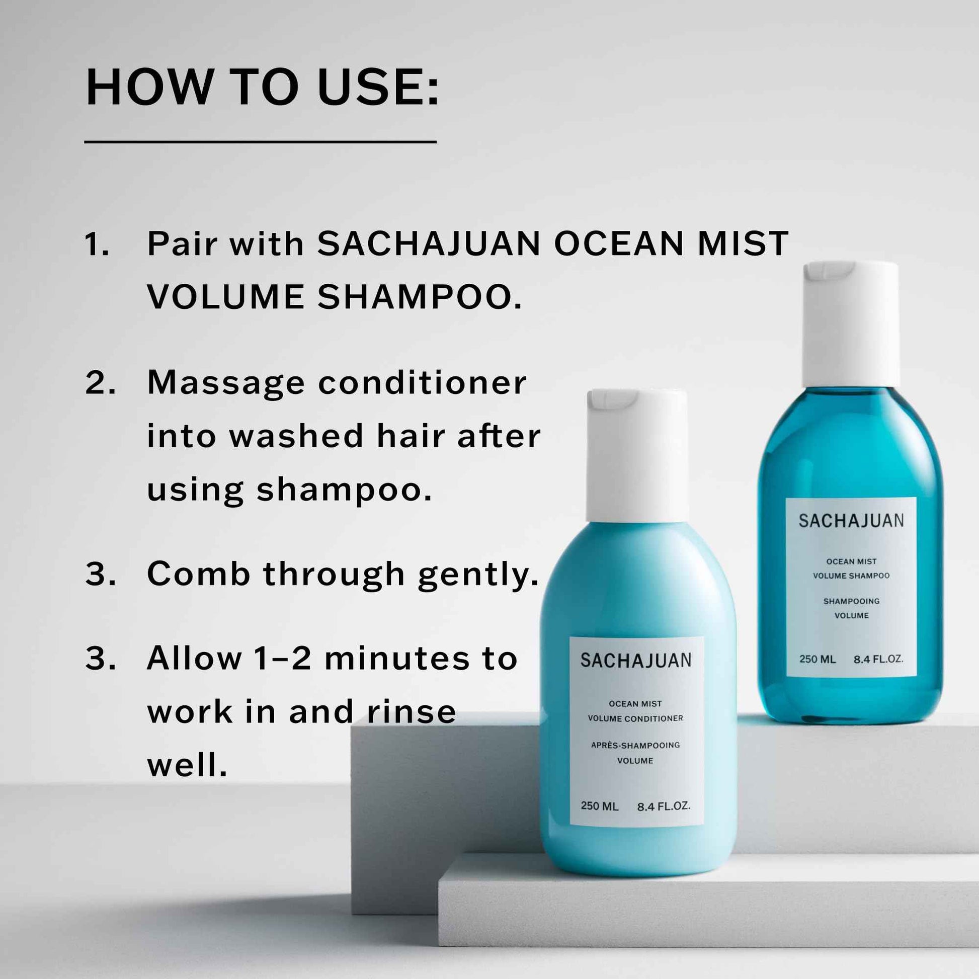 SachaJuan Ocean Mist Volume Conditioner 250 ml 8.4 fl oz
