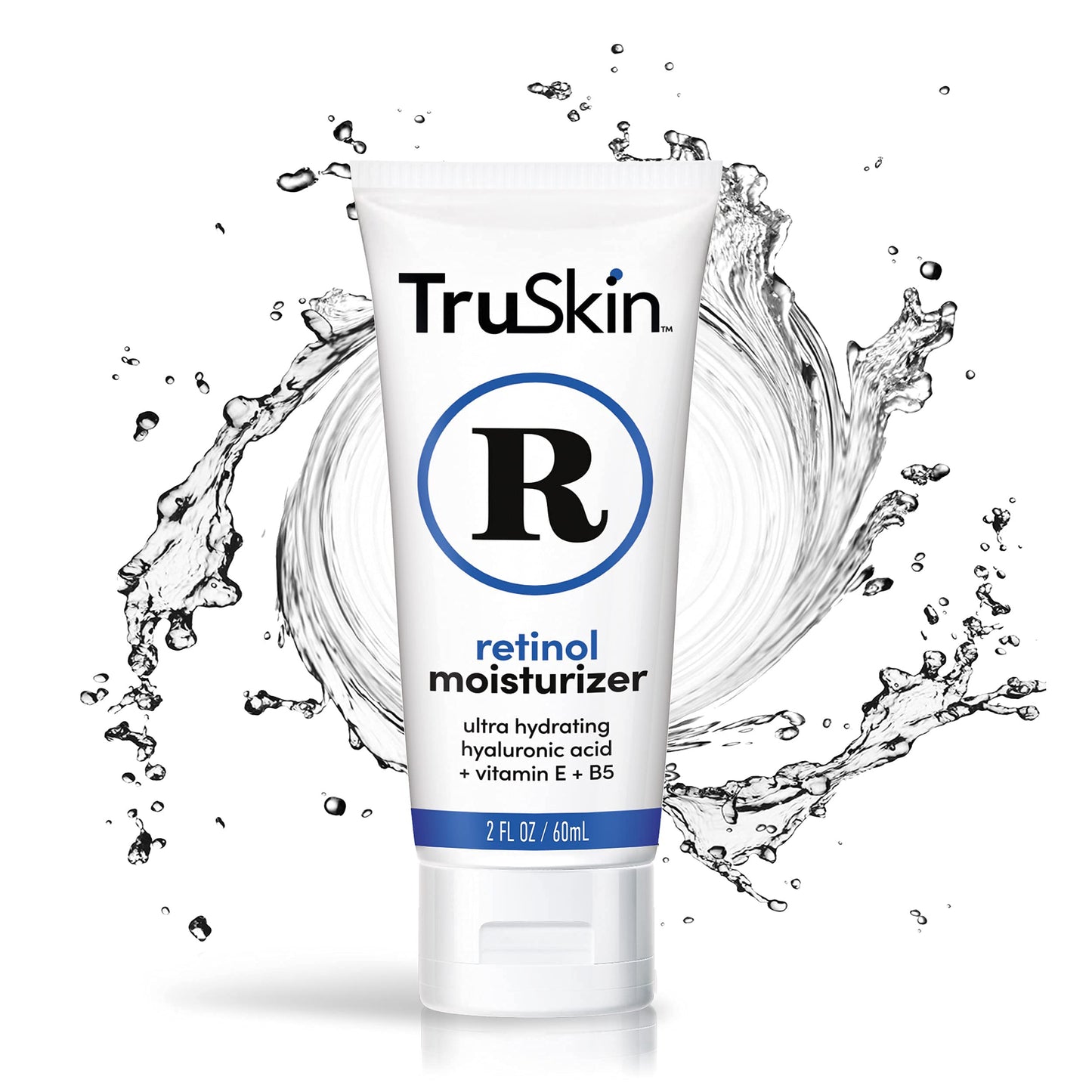 TruSkin Retinol Face Moisturizer – Powerful Anti-Aging Face Moisturizer for Women with Retinol, Hyaluronic Acid & Vitamin E – Retinol Cream for Face Promotes A More Youthful Appearance, 2 fl oz