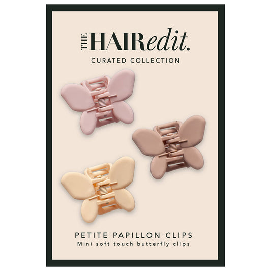 The Hair Edit Petite Papillon Clips - Mini Butterfly Claw Clips