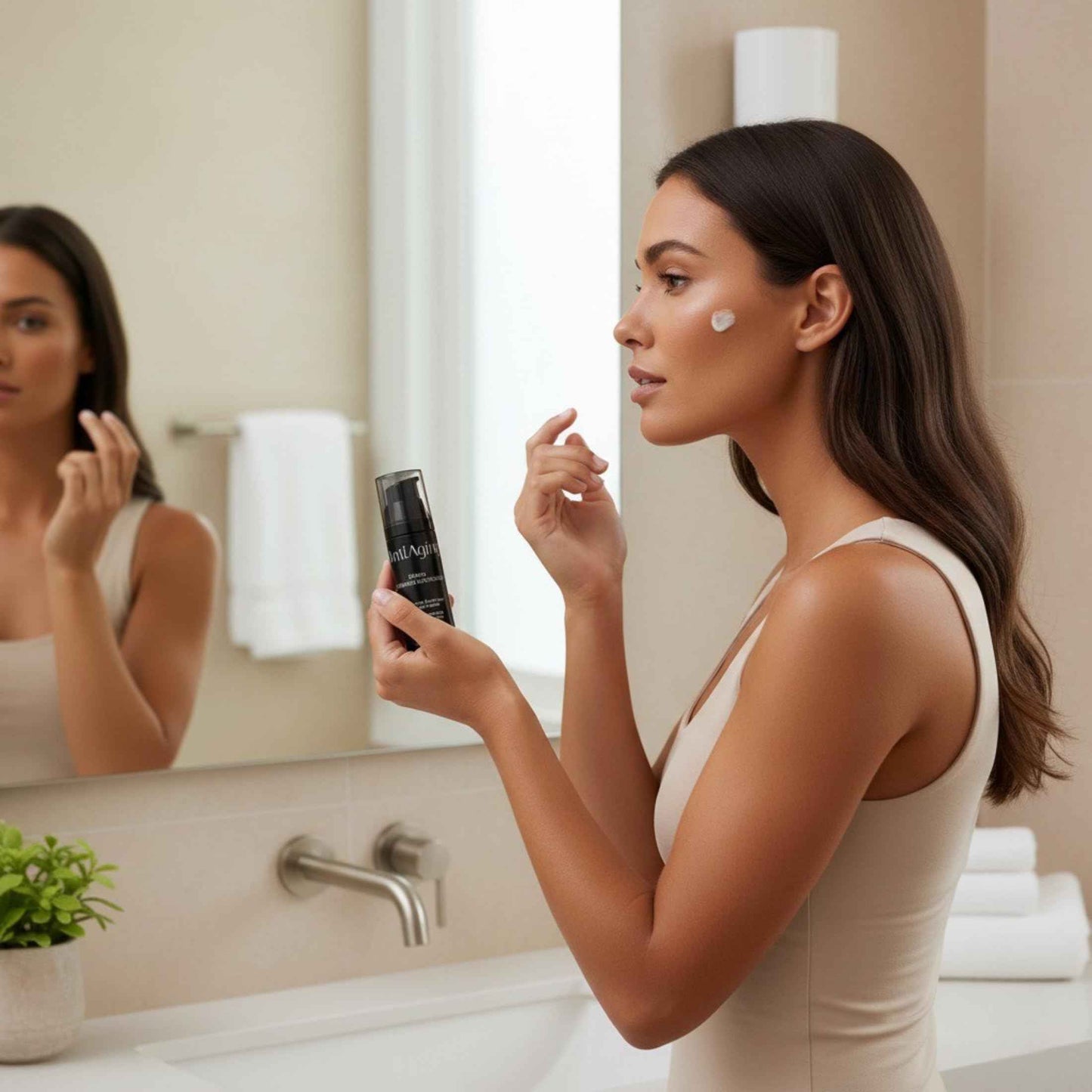 Onyx Anti-Aging Face Tanning Lotion for Tanning Beds - Hydrating Indoor Tanning Bed Lotion with TanTouch, Intense Tanning Moisturizer, Accelerates Tanning, Anti-Aging Skin Protection, 1.7 fl oz