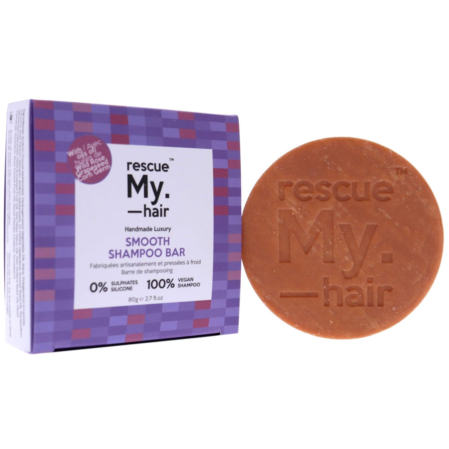 infuse my. colour Rescue My Hair Smooth Shampoo Bar Unisex 2.7 oz