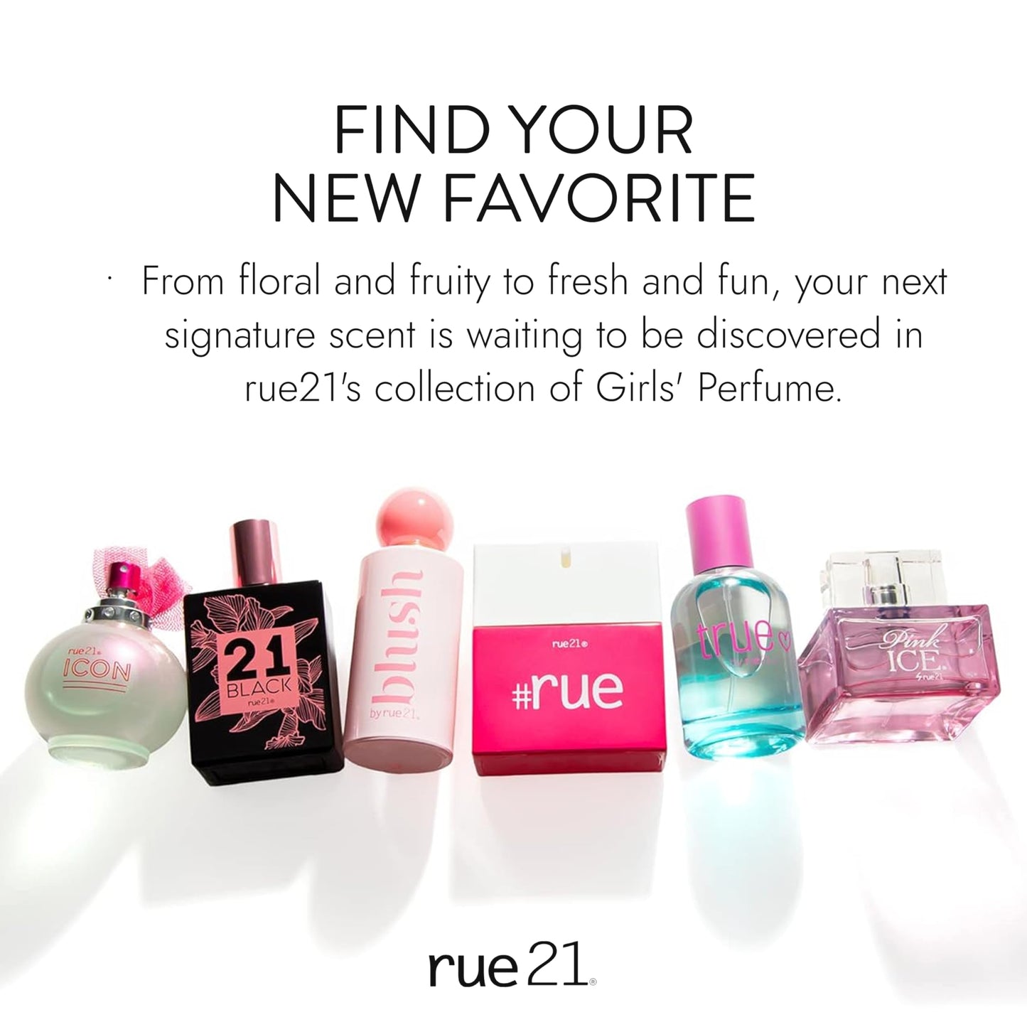 Rue 21 21 Black Eau De Parfum Women's Perfume Spray - 1.7 fl oz (50 ml)