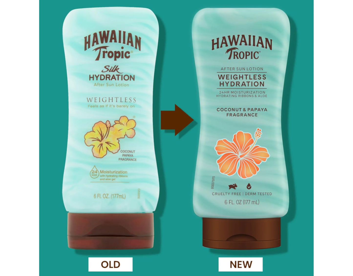 Hawaiian Tropic Silk Hydration After Sun Lotion 6oz (2 Pack)