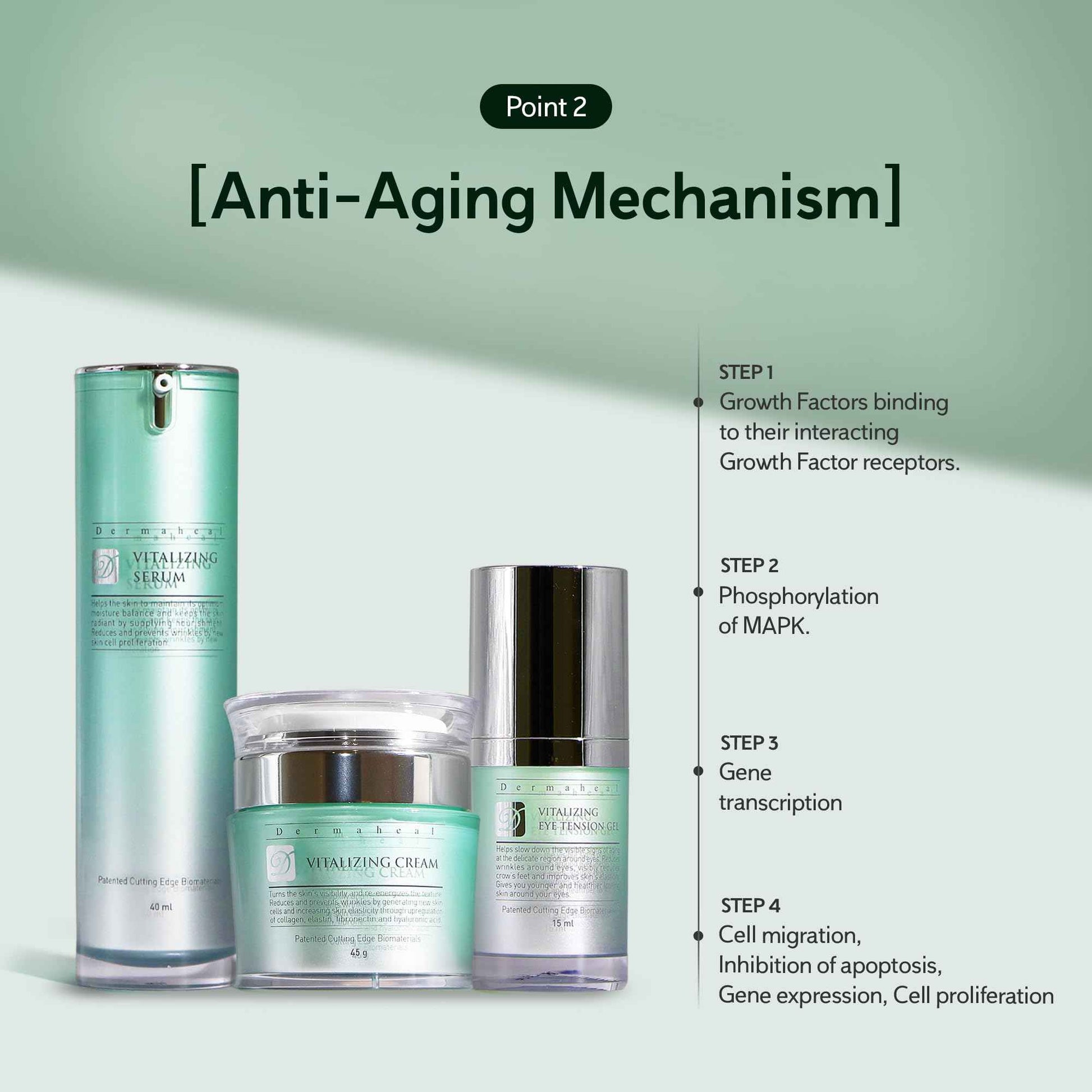 Dermaheal Vitallizing Serum, Korea Skin Care Brand, Made In Korea, (40g/1.3 fl oz)